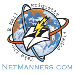 Email Etiquette Pledge Logo 250 pixels