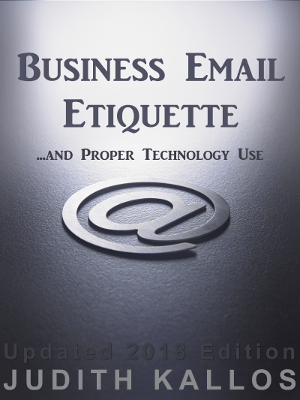 email etiquette rules