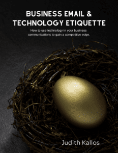 Business Email and Technology Etiquette eBook