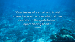 Discretion, courtesy and email.