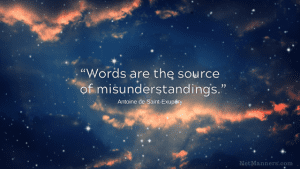 When you joke around does it create a misunderstanding?