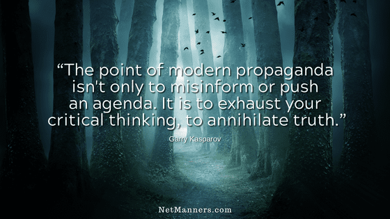 How to Not Fall for Modern Propaganda